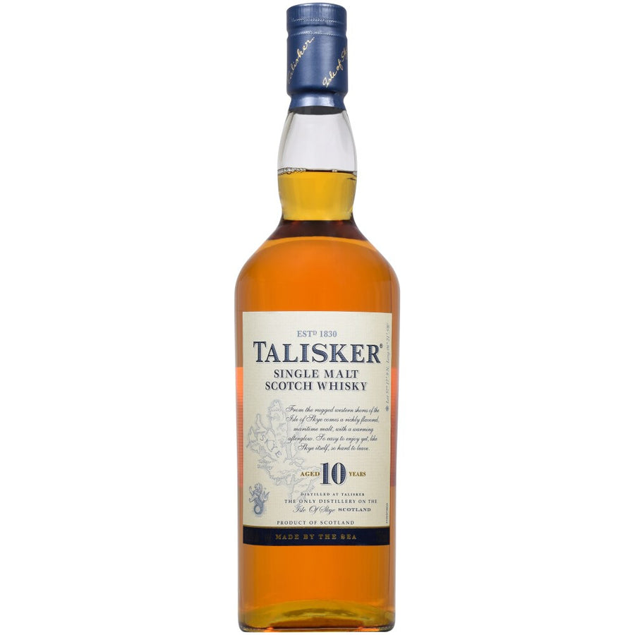 Talisker Single Malt Scotch Whisky 10 Year 750 ML