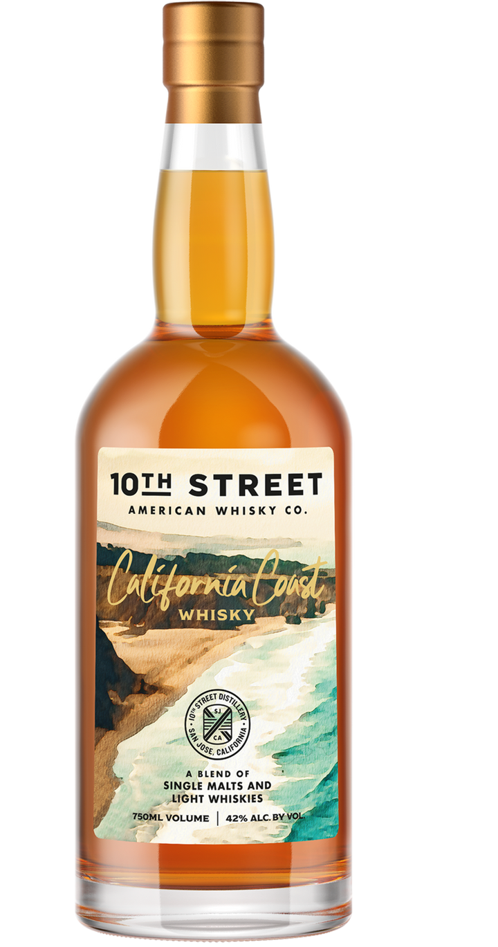 10th Street Distillery Blended American Whisky California Coast 750ML