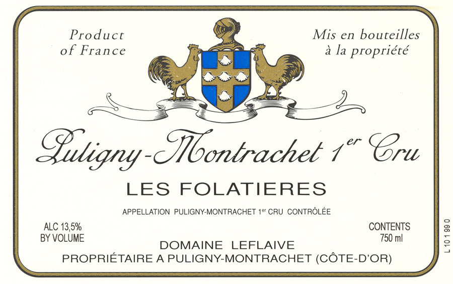 2023 Domaine Leflaive Puligny Montrachet Folatieres 1er Cru