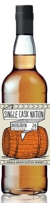Single Cask Nation Invergordon Single Grain Scotch Whisky 26 Years Old, 750ml