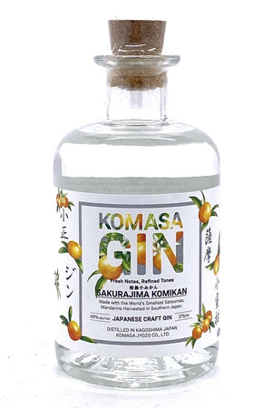 Komasa Japanese Gin Sakurajima Komikan 375ML