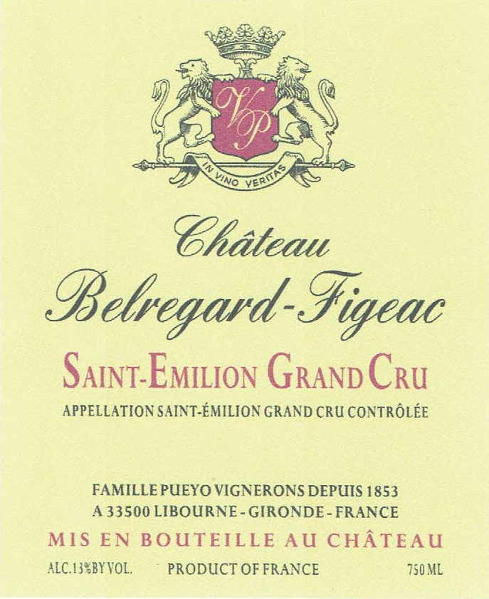 2017 Chateau Belregard Figeac Saint Emilion Grand Cru