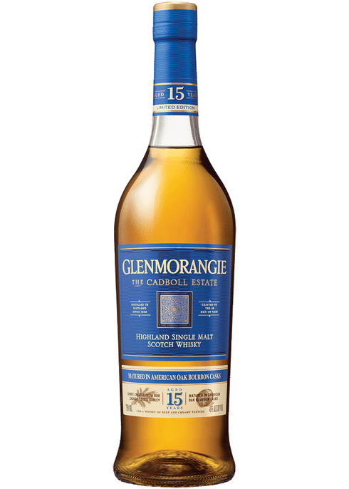 Glenmorangie Highland Single Malt Scotch Whisky 15 Year Old The Cadboll Estate