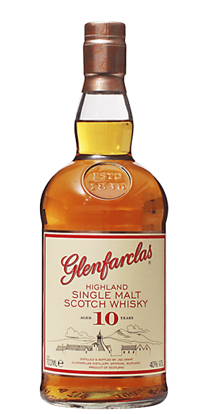 Glenfarclas Highland Single Malt Scotch Whisky Aged 10 Years 750ML