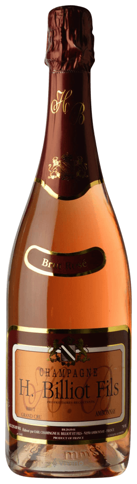 H. Billiot et Fils Champagne Brut Rose Grand Cru