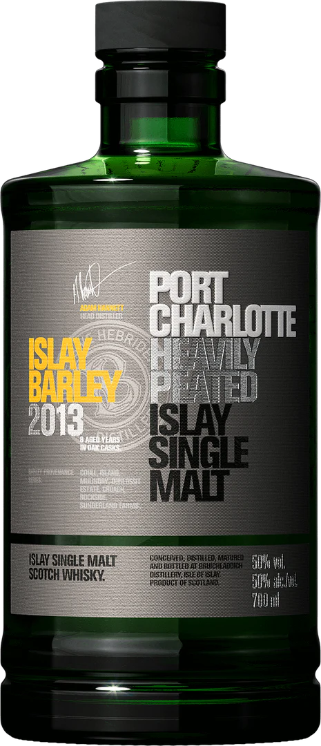 Bruichladdich Islay Single Malt Scotch Whisky Aged 10 Years Heavily Peated Port Charlotte 750 ML