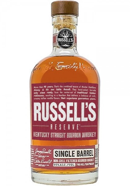 Russell's Reserve Kentucky Straight Bourbon Whiskey Single Barrel 750 ML