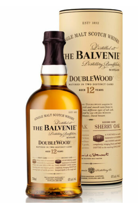 The Balvenie Single Malt Scotch Whisky Doublewood Aged 12 Years 750 ML