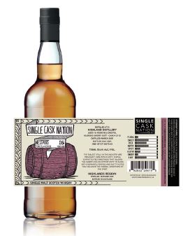 Single Cask Nation Westport Highland Single Malt Scotch Whisky 16 Years Old (2005) 750ml