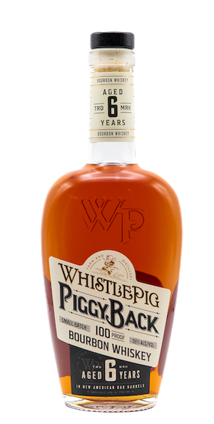 Whistlepig Bourbon Whiskey Piggy Back Aged 6 Years 750 ML