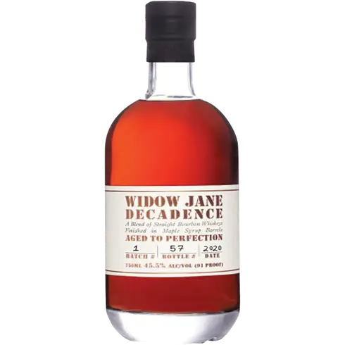 Widow Jane Straight Bourbon Whiskey Decadence