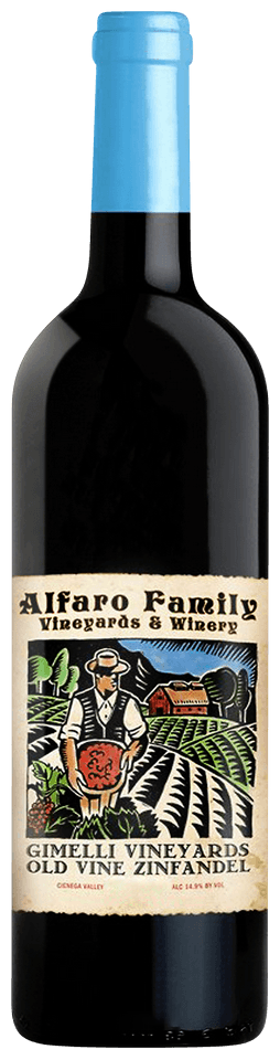 2019 Alfaro Family Zinfandel Gimelli Vineyard Old Vine