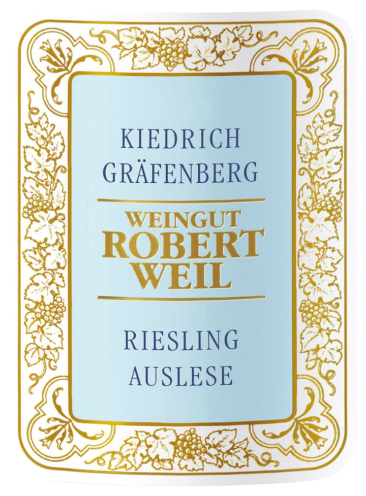 2021 Robert Weil Riesling Auslese Kiedrich Grafenberg 375ML