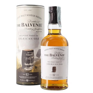 The Balvenie Single Malt Scotch Whisky Aged 12 Years The Sweet Toast of American Oak 750 ML