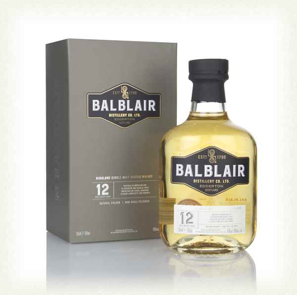 Balblair Highland Single Malt Scotch Whisky 12 Year Old 750ml