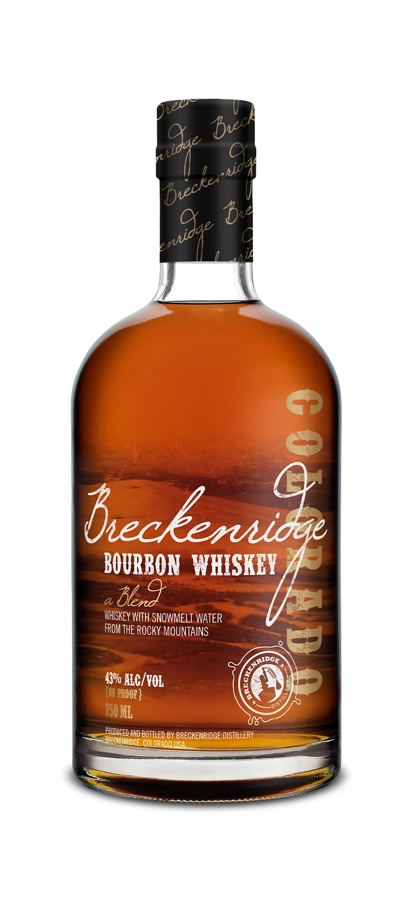 Breckenridge Bourbon Whiskey a Blend