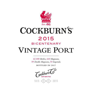 2015 Cockburn's Vintage Port