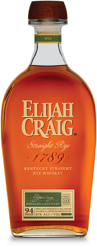 Elijah Craig Kentucky Straight Rye Whiskey 750 ML