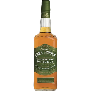 Ezra Brooks Straight Rye Whiskey 750 ML