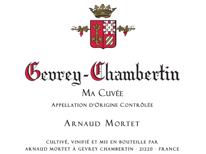 2020 Arnaud Mortet Gevrey Chambertin Ma Cuvee