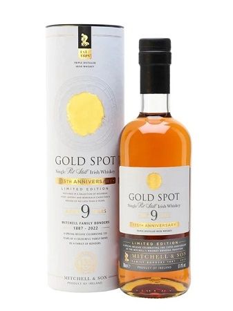 Mitchell & Son Gold Spot Irish Whiskey Single Pot Still Aged 9 Years 135th Anniversary Edition