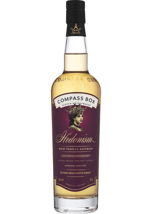 Compass Box Hedonism Blended Grain Scotch Whisky 750ML