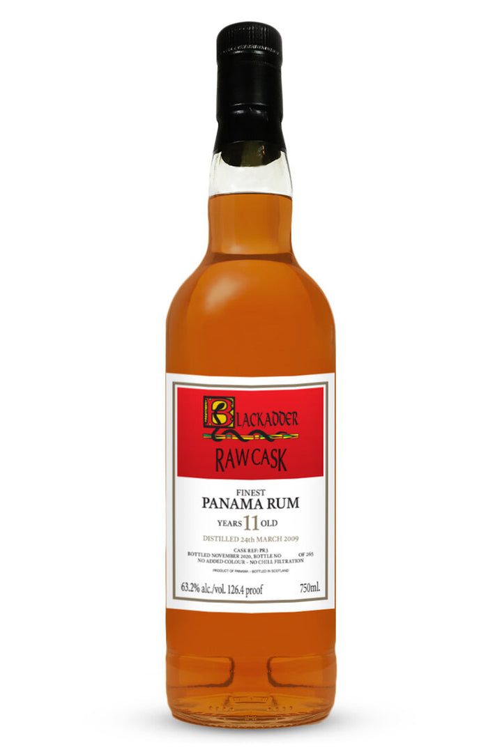 Blackadder Raw Cask Finest Panama Rum 11 Years Old (2009) 750 ML