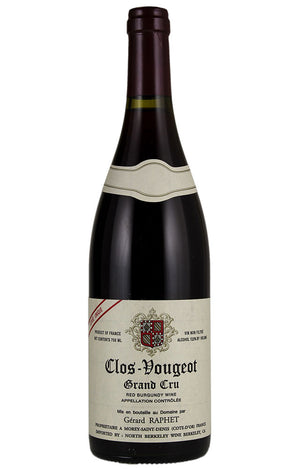 2017 Domaine Gerard Raphet Clos Vougeot Grand Cru