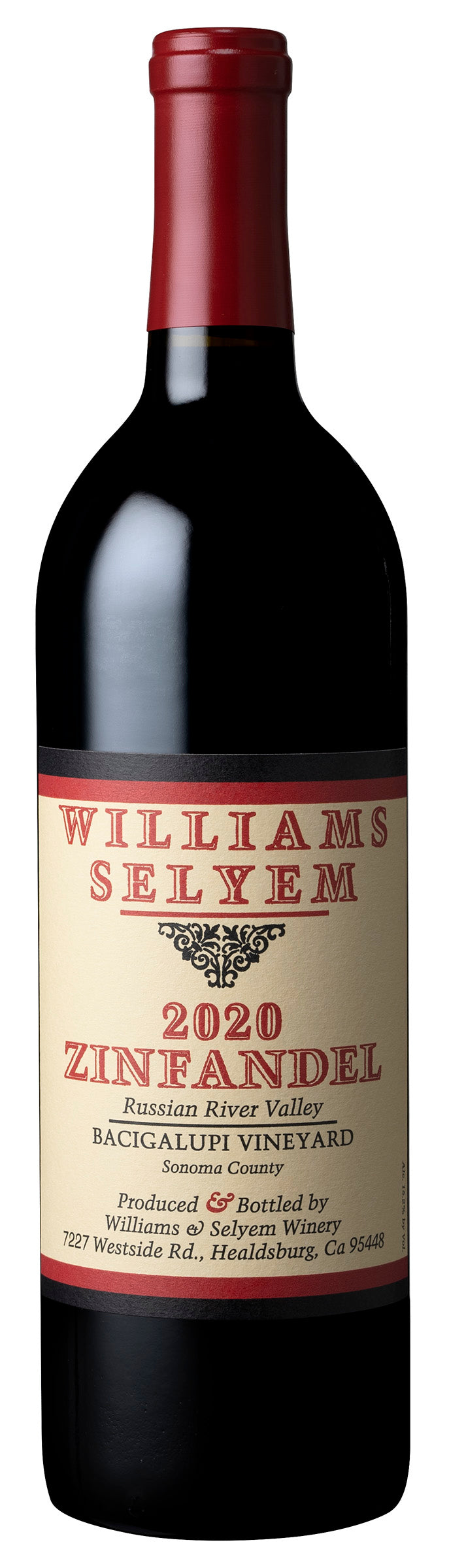 2020 Williams Selyem Zinfandel Bacigalupi Vineyard