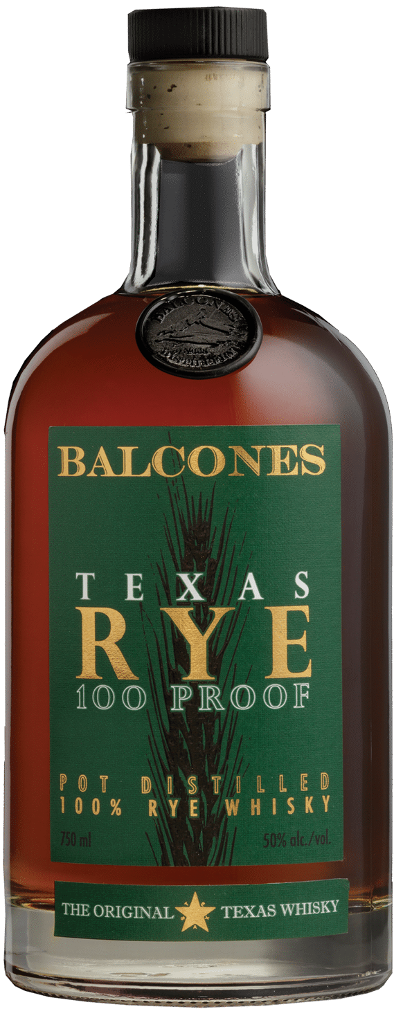 Balcones Texas Rye Whisky Pot Distilled 100 Proof  750 ML