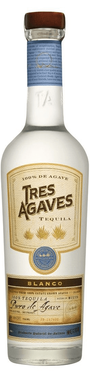 Tres Agaves Tequila Blanco 750ML