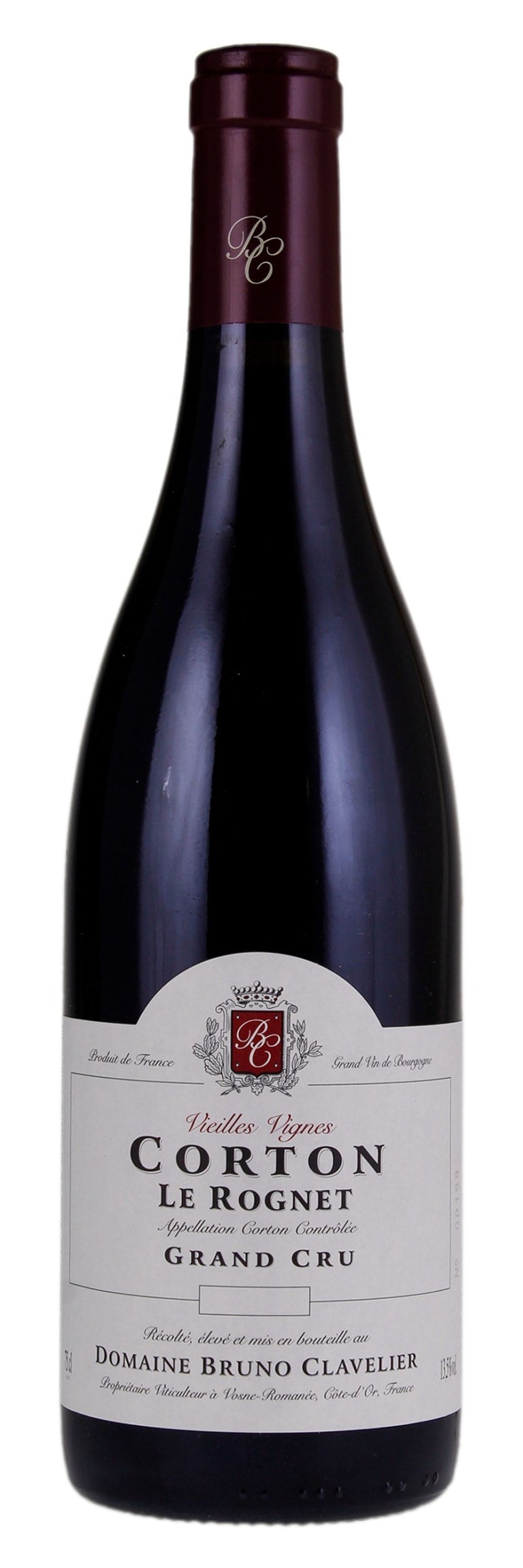 2019 Domaine Bruno Clavelier Corton Le Rognet Vieilles Vignes Grand Cru